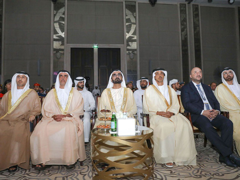 إليك سر اختيار الشيخ محمد بن راشد لرقم "813" للقمر الصناعي العربي